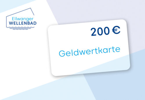 Mit der 200 Euro Geldwertkarte erhalten Sie bei jedem Besuch einen <b>Rabatt </b>in Höhe von <b>10% </b>auf den Einzeleintritt. Nicht kombinierbar mit anderen Rabattsystemen.&nbsp;<div>Eine Rückerstattung oder Barauszahlung ist ausgeschlossen.</div>